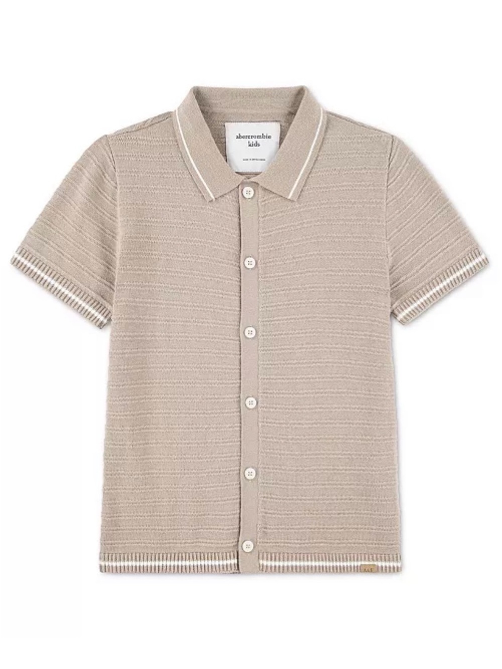 School photos! abercrombie kids size 9/10
Boys' Button Through Collared Sweater